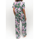 Піжама жіноча Cyberjammies Lexi 0175-0176 (22/4XL, Фіолетовий з принтом листя)