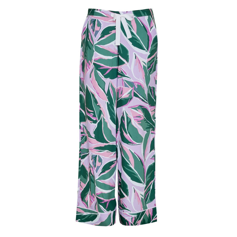 Піжама жіноча Cyberjammies Lexi 0175-0176 (22/4XL, Фіолетовий з принтом листя)