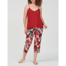 Піжама жіноча Cyberjammies Mel 0228-0213 (8/XS, Червоний із принтом кавуна)