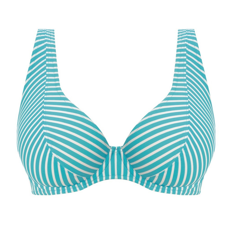 Купальний ліф Freya Jewel Cove 7230STU (85E, Stripe Turquoise)