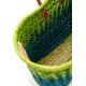 Сумка пляжна Le Comptoir de la plage Aravola PM BicoloreVer (One size, Vert Anis)