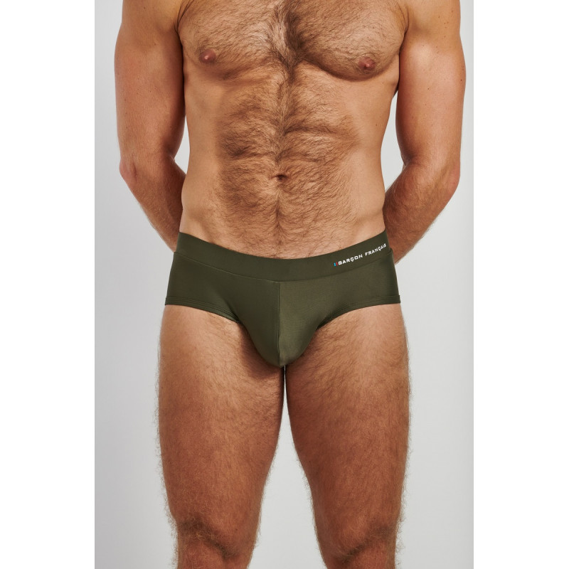 Плавки пляжні Garcon Francais Slip de Bain21KAI (M, Kaki)