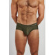 Плавки пляжные Garcon Francais Slip de Bain21KAI (XXL, Kaki)