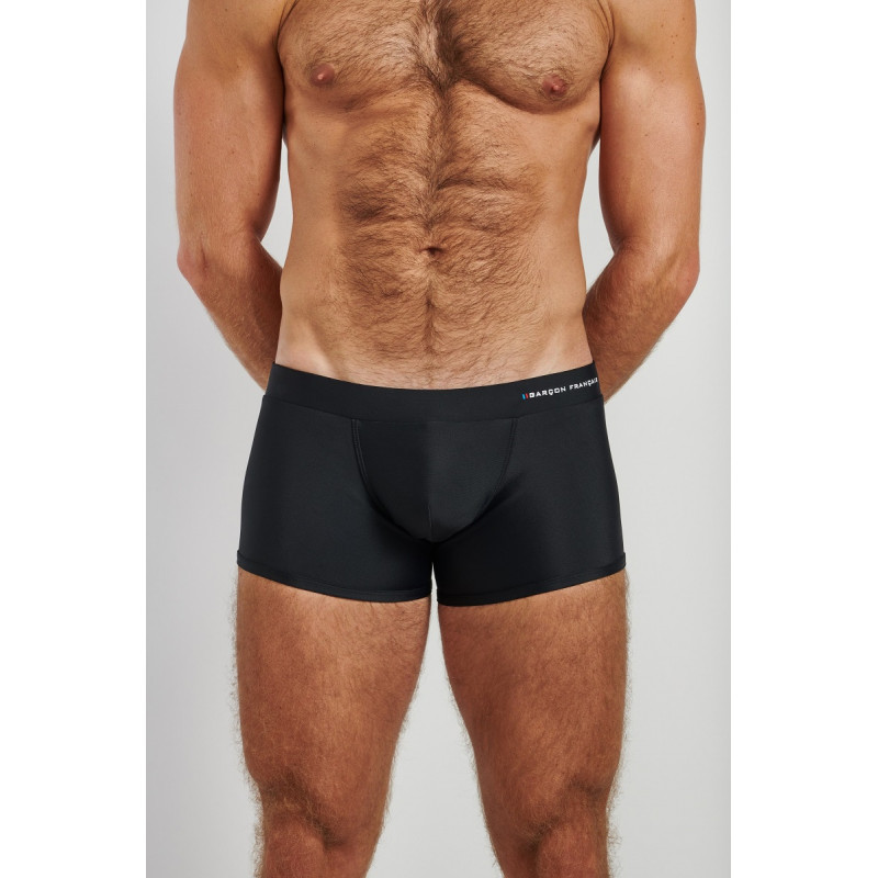 Плавки пляжные Garcon Francais Boxer de Bain21NOI (XL, Noir)