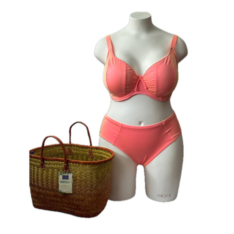 Купальник роздільний Elomi Amazonia 7163-71666 (80J/XL, Mango)