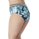 Купальник роздільний Elomi Island Lily 7223-7224 (85I/2XL, Petrol)
