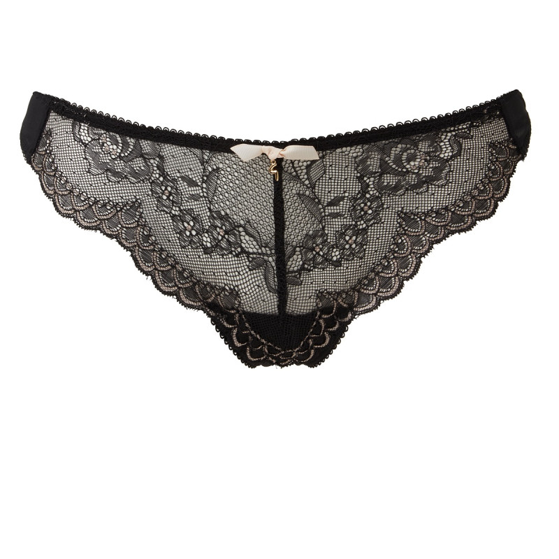 Трусики Gossard Superboost Lace 7716BKI (L, Black Ivory)