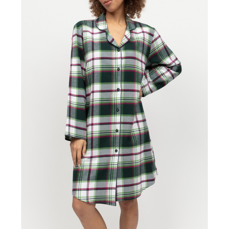 Халат жіночий Cyberjammies Forrest 0511 (20/3XL, Зелений у клітку)
