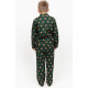 Пижама для мальчика Cyberjammies Forrest 3008 (10-11 лет/146 см, Зеленый с принтом лисы)