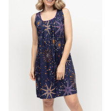 Нічна сорочка Cyberjammies Edie 0460 (20/3XL, Синій з принтом)