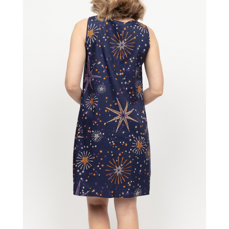 Нічна сорочка Cyberjammies Edie 0460 (24/5XL, Синій з принтом)