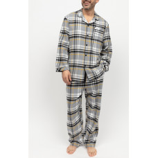 Піжама чоловіча Cyberjammies Parker 3028-3029 (L, Сірий у клітку)