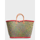 Сумка пляжна Le Comptoir de la plage Aravola MM_Tutti_124 (One size, Червоно-зелений)