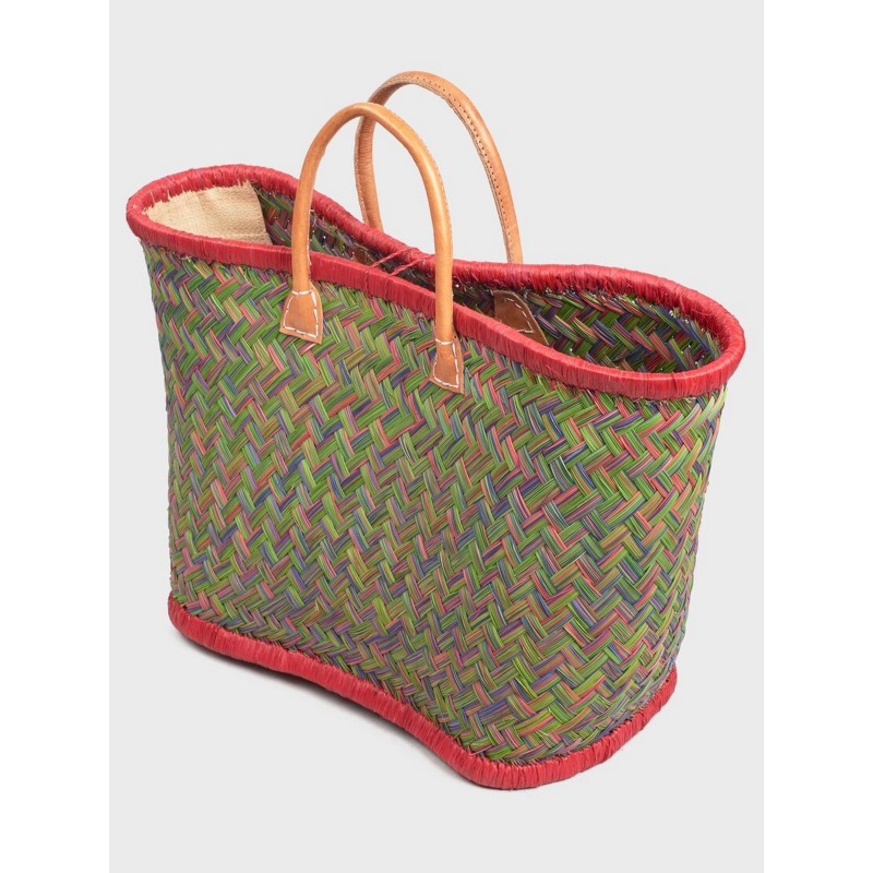 Сумка пляжна Le Comptoir de la plage Aravola MM_Tutti_124 (One size, Червоно-зелений)