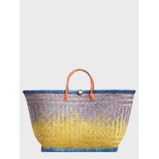 Сумка пляжна Le Comptoir de la plage Aravola MM_Bicolor_156 (One size, Синьо-жовтий)