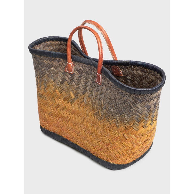 Сумка пляжна Le Comptoir de la plage Aravola MM_Bicolor_356 (One size, Сірий-коричневий)