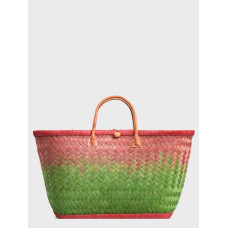 Сумка пляжна Le Comptoir de la plage Aravola MM_Bicolor_814 (One size, Червоний-зелений)