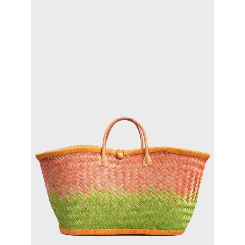 Сумка пляжна Le Comptoir de la plage Aravola MM_Tutti_327 (One size, Помаранчевий-зелений)