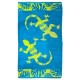 Пляжний рушник Le Comptoir de la plage Opal 90x170 cм (One size, Блакитний-жовтий)