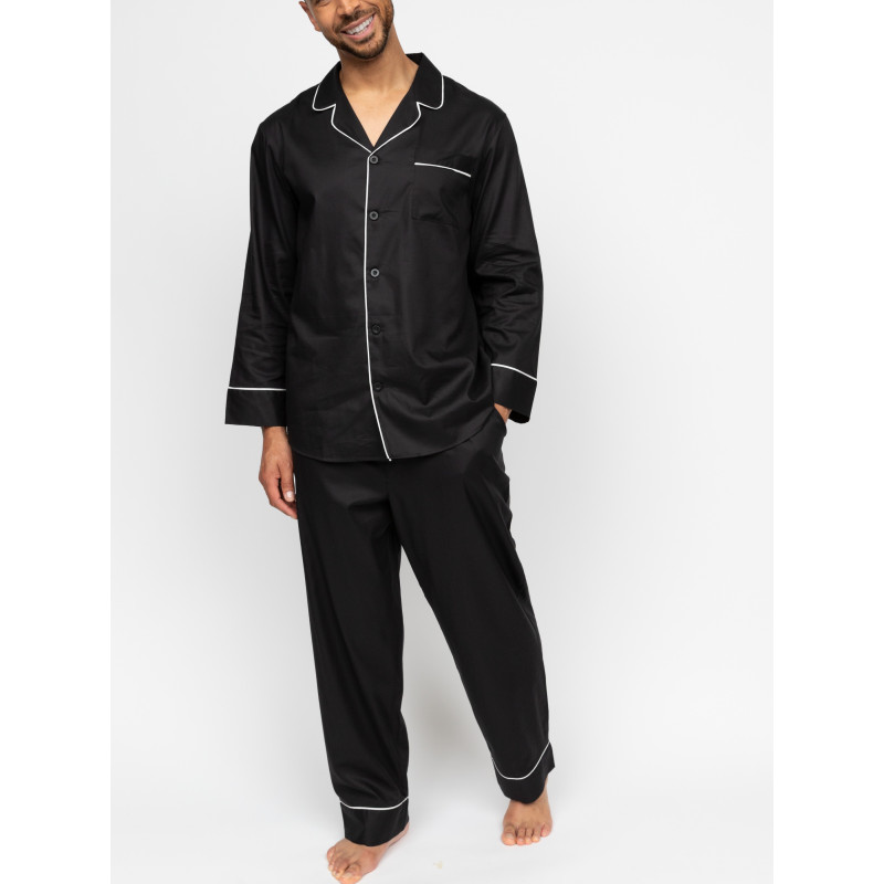 Піжама чоловіча Cyberjammies Hotel 3066_BLK (L, Чорний)