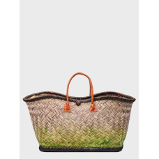 Сумка пляжна Le Comptoir de la plage Aravola MM_Bicolor_148 (One size, Сірий-зелений)