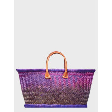Сумка пляжна Le Comptoir de la plage Aravola BM_Bicolor_255 (One size, Фіолетовий-сірий)
