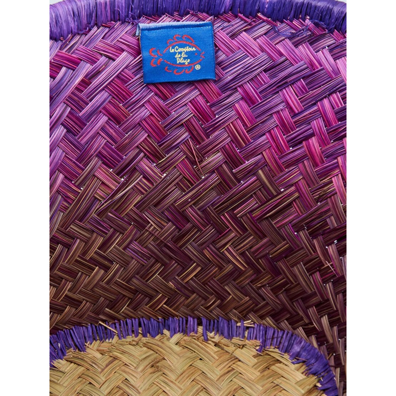Сумка пляжна Le Comptoir de la plage Aravola BM_Bicolor_255 (One size, Фіолетовий-сірий)