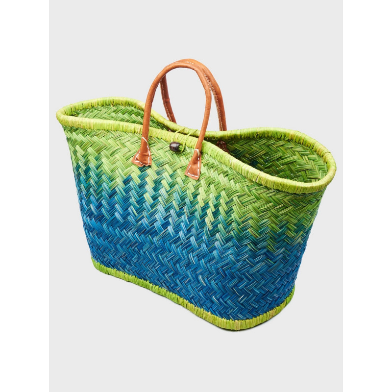 Сумка пляжна Le Comptoir de la plage Aravola MM_Bicolor_345 (One size, Зелений-синій)