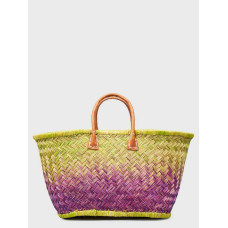 Сумка пляжна Le Comptoir de la plage Aravola BM_Bicolor_217 (One size, Зелений-фіолетовий)