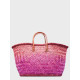 Сумка пляжная Le Comptoir de la plage Aravola BM_Bicolor_193 (One size, Коричневый-фиолетовый)