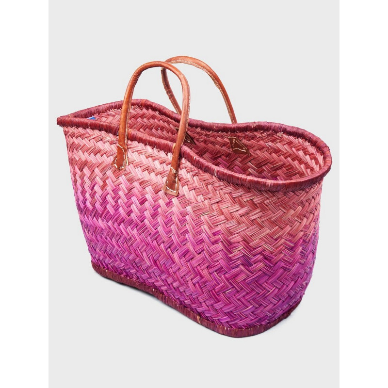 Сумка пляжная Le Comptoir de la plage Aravola BM_Bicolor_193 (One size, Коричневый-фиолетовый)