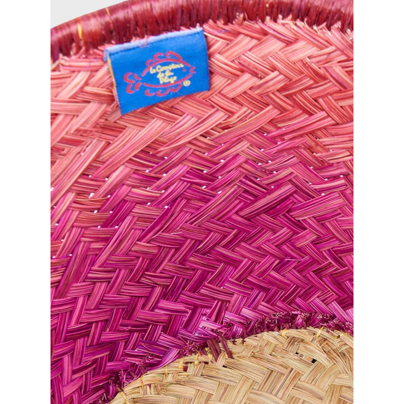 Сумка пляжная Le Comptoir de la plage Aravola BM_Bicolor_193 (One size, Коричневый-фиолетовый)