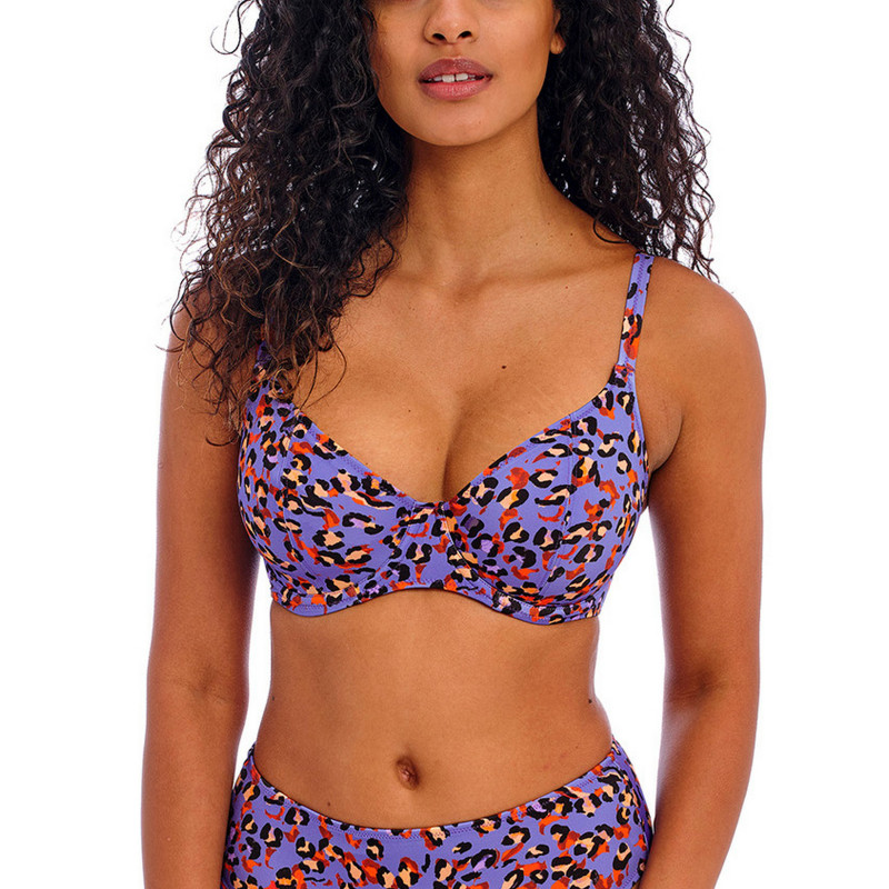 Купальний ліф Freya Santiago Nights 205602 (85D, Leopard)