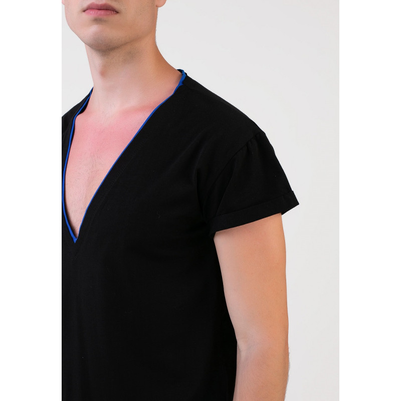 Піжама чоловіча Homewear MAD 19544 стильний подарунок M Noir/marine (3700465519857)