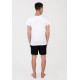 Піжама чоловіча Homewear MAD 19555 домашня комфортна натуральна XXL Blanc/noir (3700465519945)