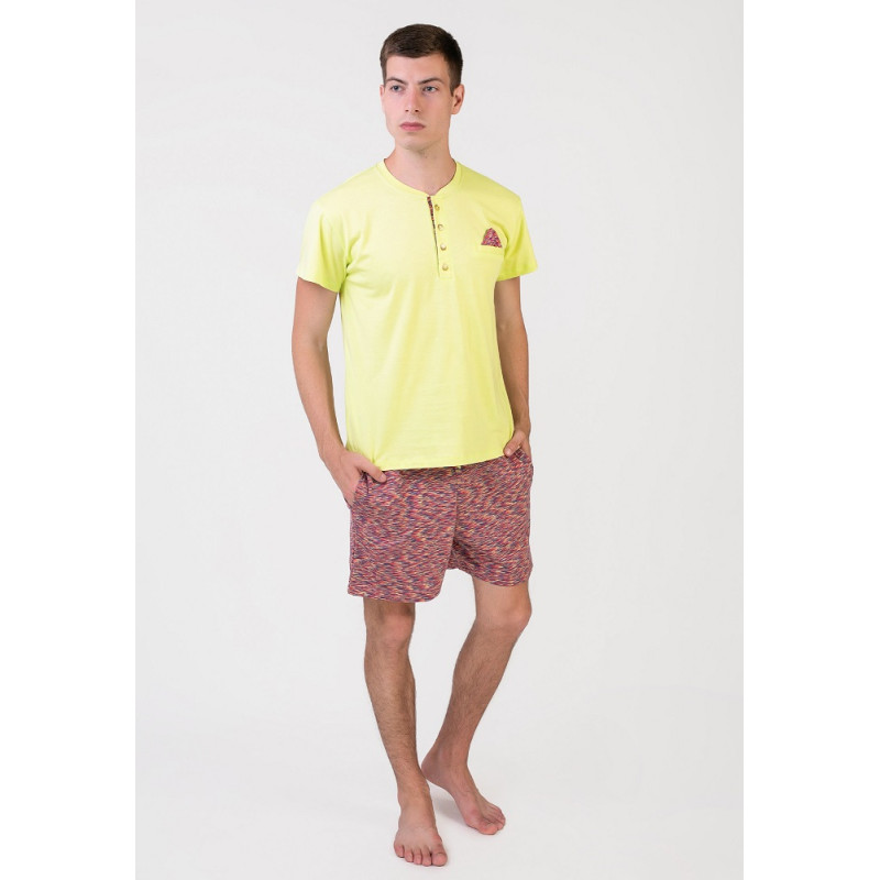 Піжама чоловіча Homewear MAD 33450 XL Lime (3700467731460)