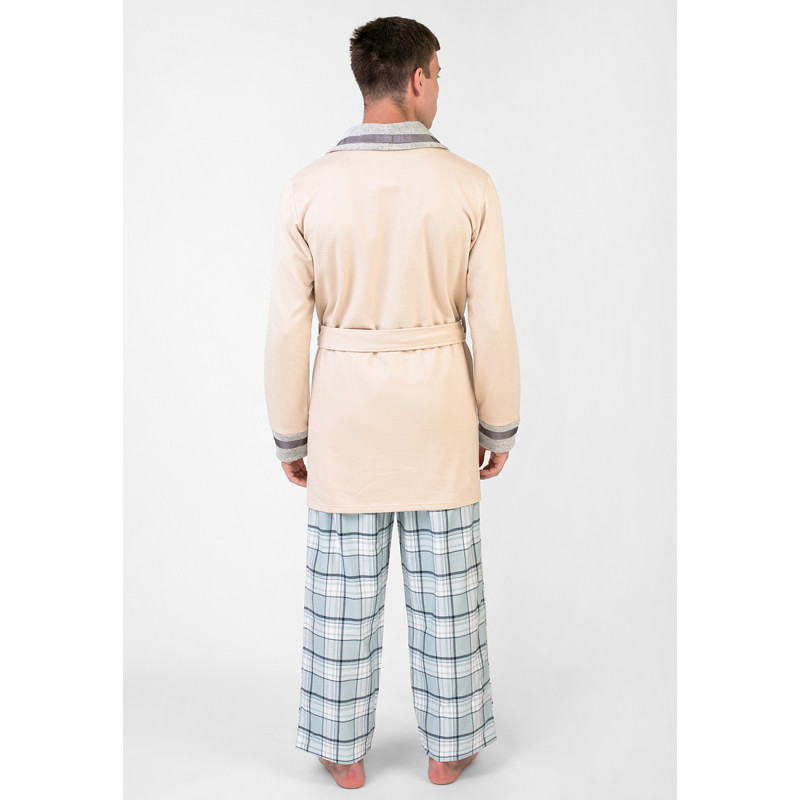 Чоловічий жакет Homewear Mad 45096G  м'який теплий стильний подарунок XL Beige (3700467704599)