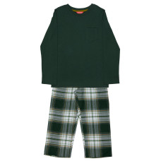 Піжама дитяча унісекс Cyberjammies Fern 3169FER 8-9 лет/134 см Зелений у клітку (5051877619968)