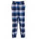 Піжама чоловіча (кофта+штани) Cyberjammies Frosty 3141-3142 тепла фланель 100% бавовна зимова колекція подарункова L Синій у клітку (5051877618473)