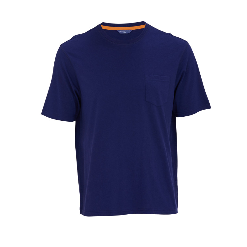 Піжама (футболка + шорти) чоловіча Cyberjammies Indigo 3197-3196 XL Синій с принтом тигра (5051877655577)