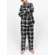 Піжама для хлопчика Cyberjammies Olive 3158OLE 8-9 лет/134 см Оливковий у клітинку (5051877619548)