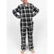 Піжама для хлопчика Cyberjammies Olive 3158OLE 8-9 лет/134 см Оливковий у клітинку (5051877619548)
