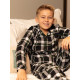 Піжама для хлопчика Cyberjammies Olive 3158OLE 8-9 лет/134 см Оливковий у клітинку (5051877619548)