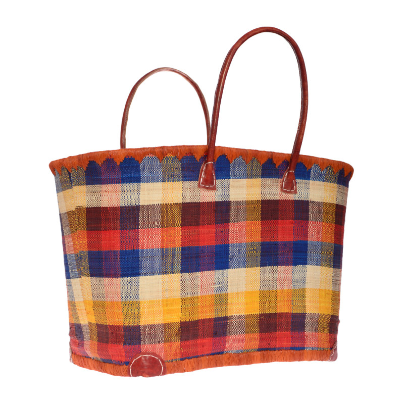 Сумка пляжна Le Comptoir de la plage Madras GM One size Caramel 004 (ZIK0000011493)