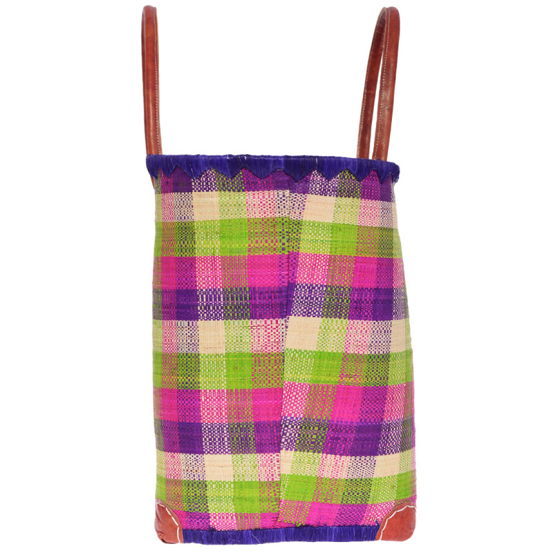 Сумка пляжна Le Comptoir de la plage Madras GM One size Prune 009 (ZIK0000011516)