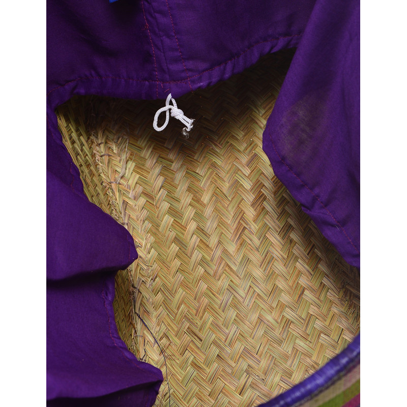Сумка пляжна Le Comptoir de la plage Madras GM One size Prune 009 (ZIK0000011516)