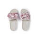 Шльопанці Pretty You London Velvet Bow 36 Pink  (5060526412126)