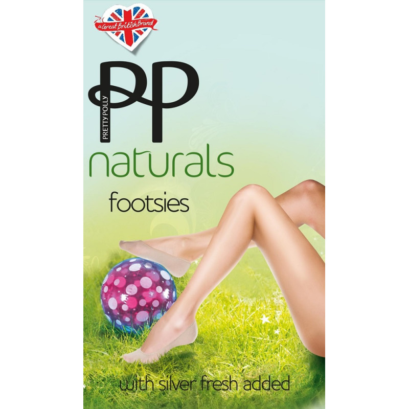 Сліди Pretty Polly Naturals Footsie PNASC4 S/M Black (5053014225025)