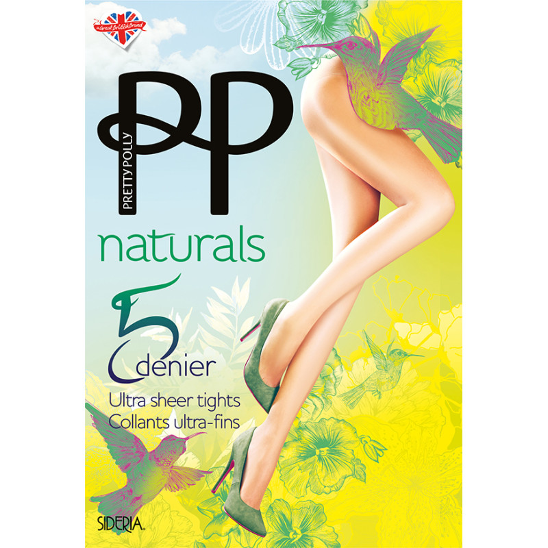 Колготки Pretty Polly Naturals 5Den Sideria PPARD6 S/M Slightly Sunkissed (5053014225629)