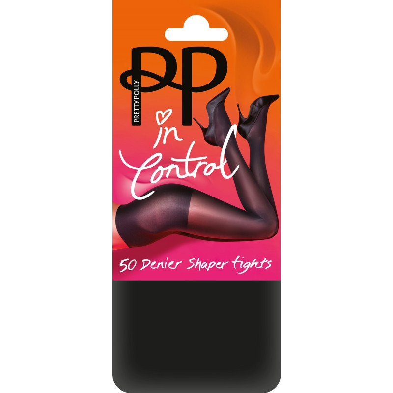 Колготки Pretty Polly 50D Opaque Bodyshaper Tights PNARQ9 S/M Black (5053014081454)